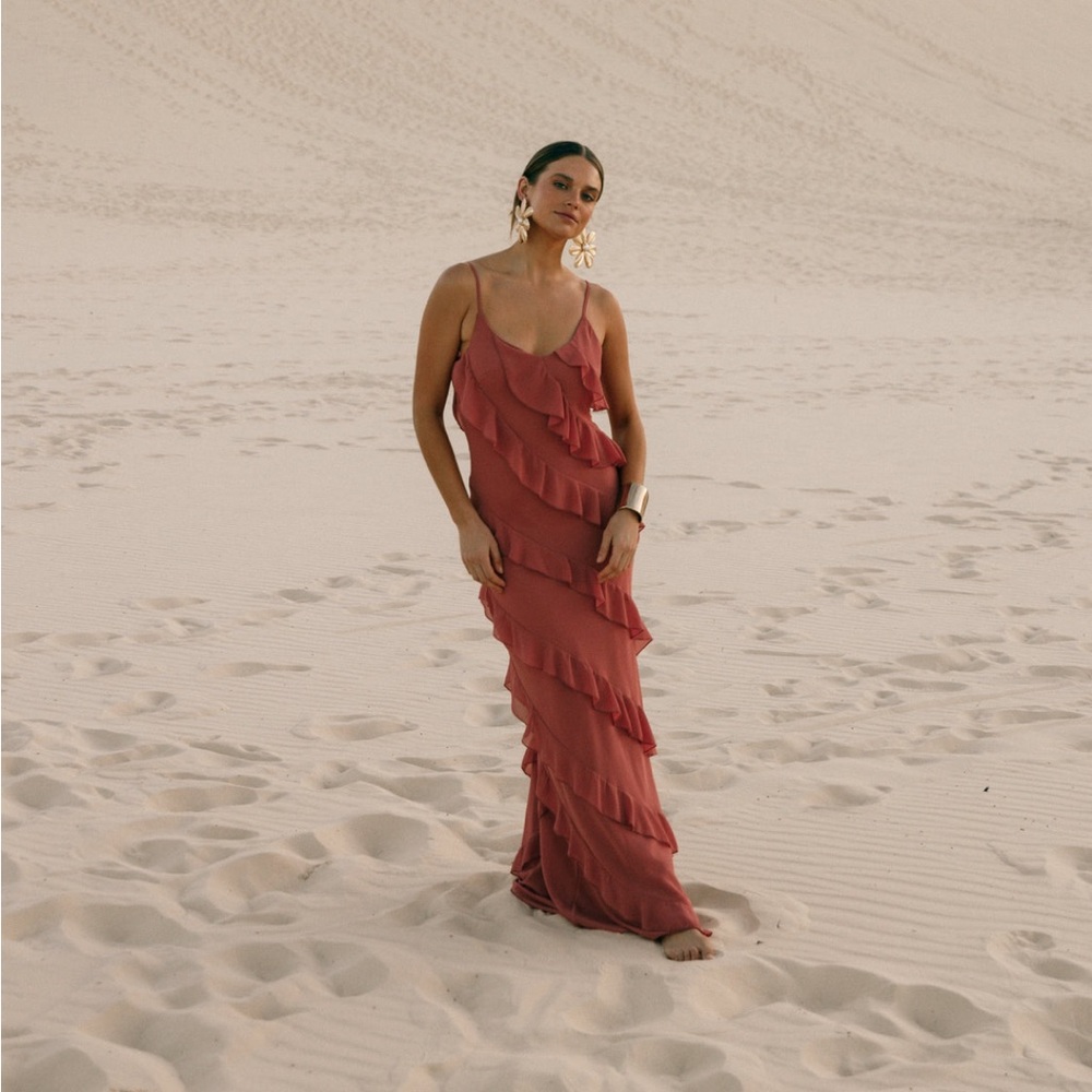 Petal & Pup - Ciao Ruffles Maxi Dress